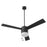 Oxygen Lighting Allegro 3 Blade Ceiling Fan, Black