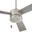 Oxygen Lighting Allegro 3 Blade Ceiling Fan, Satin Nickel/Silver