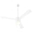 Oxygen Lighting Allegro 3 Blade Ceiling Fan, White