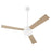 Oxygen Lighting Allegro 3 Blade Ceiling Fan, White