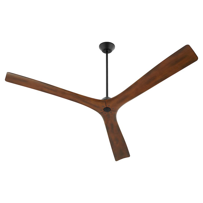 Oxygen Lighting Mecca 72" Ceiling Fan, Black/Walnut - 3-121-2115