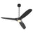 Oxygen Lighting Province 56" Ceiling Fan, Black