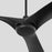 Oxygen Lighting Ridley 58" Ceiling Fan, Black