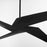 Oxygen Lighting Method 60" Ceiling Fan, Black