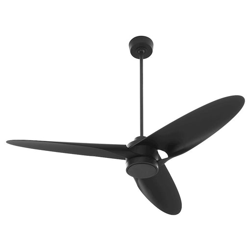 Oxygen Lighting Xega 1 Light 3 Blade 60" Ceiling Fan, Black - 3-127-15