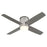 Oxygen Lighting Oslo Hugger 44" Ceiling Fan, Satin Nickel