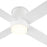 Oxygen Lighting Oslo Hugger 44" Ceiling Fan, White