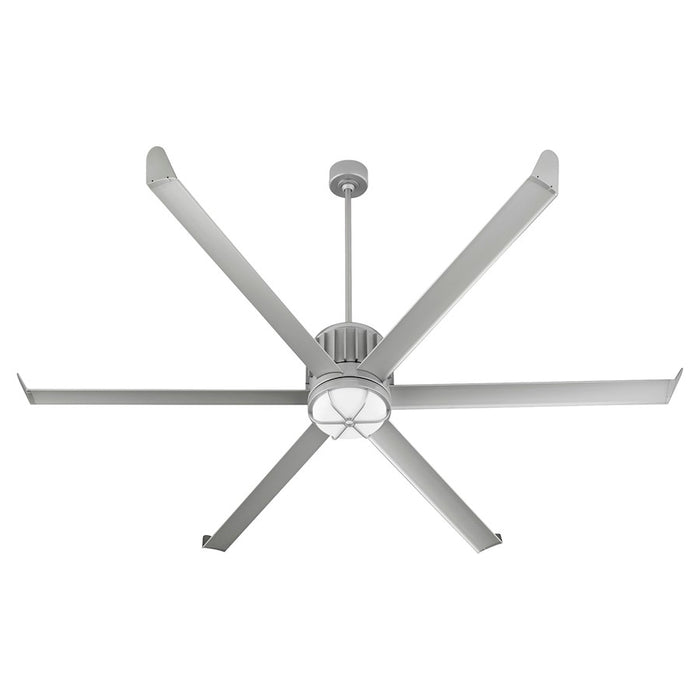 Oxygen Lighting Enorme 78" Ceiling Fan, Classic Nickel
