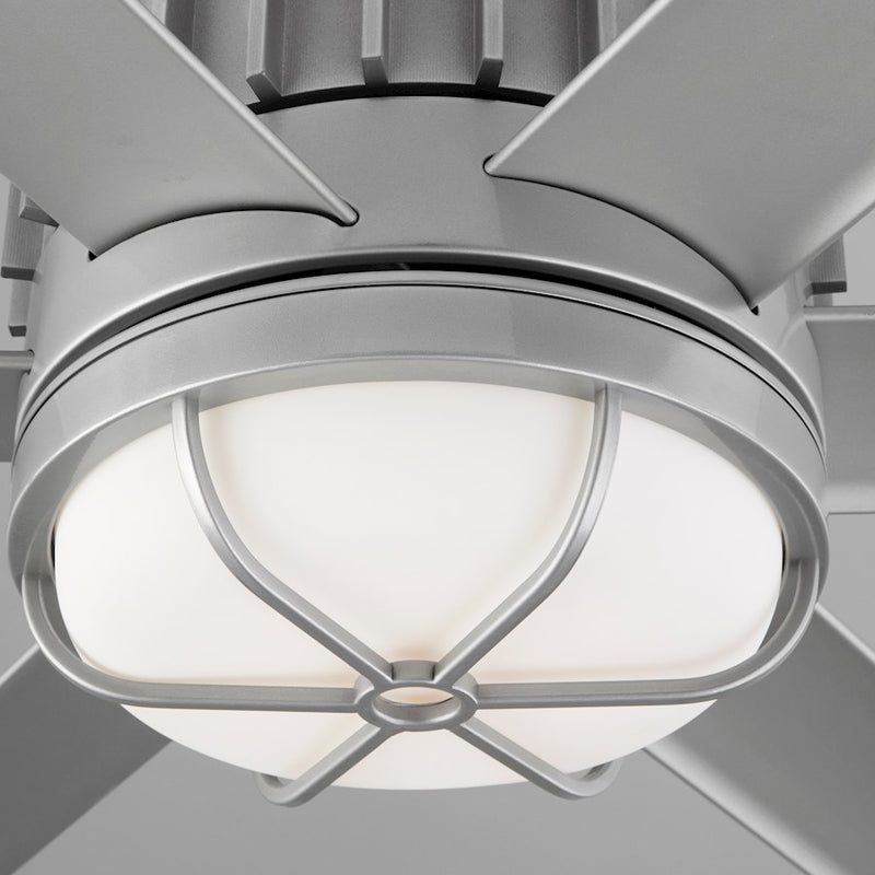 Oxygen Lighting Enorme 78" Ceiling Fan, Classic Nickel