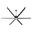 Oxygen Lighting Enorme 100" Ceiling Fan, Black