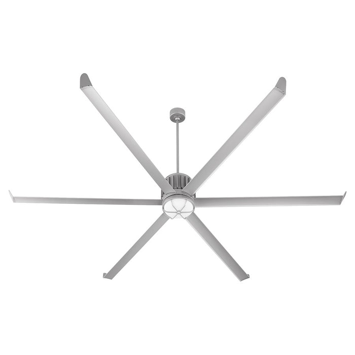 Oxygen Lighting Enorme 100" Ceiling Fan, Classic Nickel