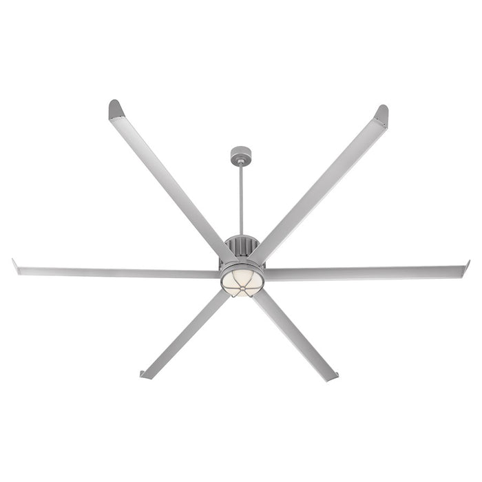 Oxygen Lighting Enorme 100" Ceiling Fan, Classic Nickel