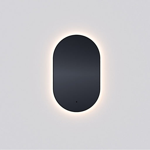 Oxygen Lighting Argo 22X48 Capsule LED Mirror, Brushed Brass - 3-1402-55