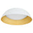 Oxygen Lighting Lucci 18" Ceiling Mount, White/Ib - 3-206-650