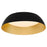 Oxygen Lighting Lucci 25" Ceiling Mount, Black/Ib