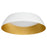 Oxygen Lighting Lucci 25" Ceiling Mount, White/Ib - 3-216-650