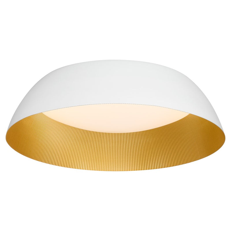 Oxygen Lighting Lucci 25" Ceiling Mount, White/Ib