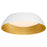 Oxygen Lighting Lucci 25" Ceiling Mount, White/Ib