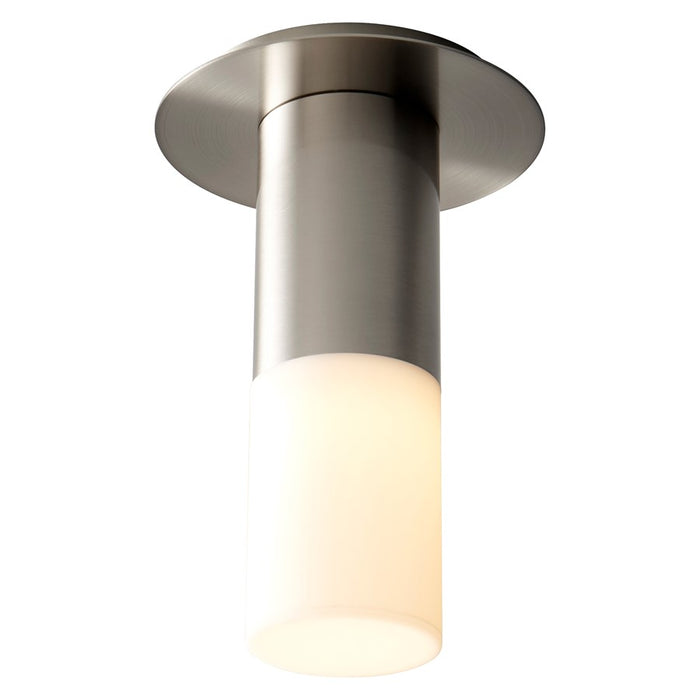 Oxygen Lighting Pilar Sm Acrylic 2700K Ceiling Mount, Satin Nickel