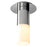 Oxygen Lighting Pilar Sm Acrylic 3500K Ceiling Mount, Pol Nickel