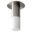Oxygen Lighting Pilar Sm Glass 4000K Ceiling Mount, Satin Nickel - 3-308-40124