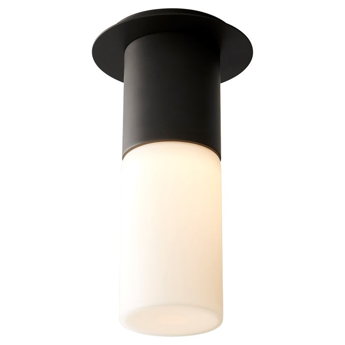 Oxygen Lighting Pilar Lg Glass 2700K Ceiling Mount, Black