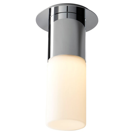 Oxygen Lighting Pilar Lg Glass 2700K Ceiling Mount, Pol Nickel