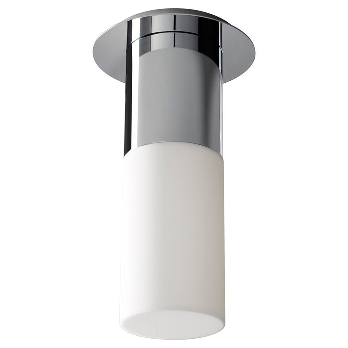 Oxygen Lighting Pilar Lg Acrylic 2700K Ceiling Mount, Pol Nickel - 3-309-27220