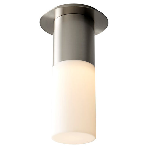 Oxygen Lighting Pilar Lg Acrylic 2700K Ceiling Mount, Satin Nickel