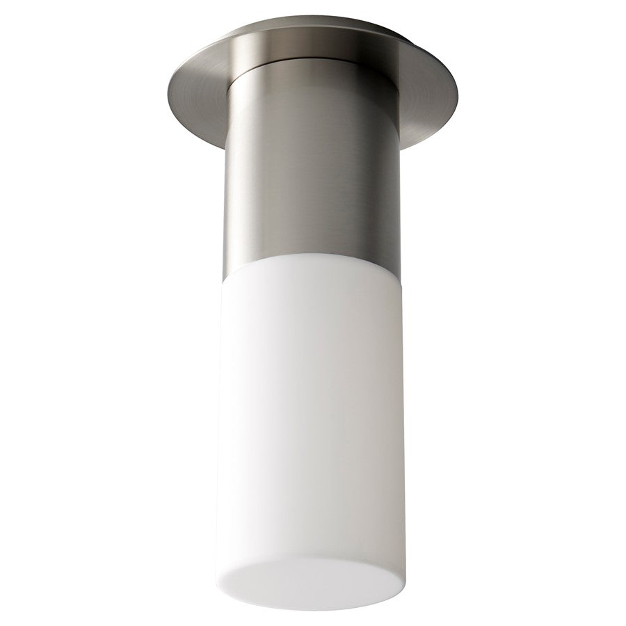 Oxygen Lighting Pilar Lg Acrylic 3500K Ceiling Mount, Satin Nickel - 3-309-35224