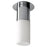 Oxygen Lighting Pilar Lg Glass 4000K Ceiling Mount, Pol Nickel - 3-309-40120