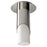 Oxygen Lighting Ellipse Sm Acrylic 3500K Ceiling Mount, Pol Nickel - 3-353-35220