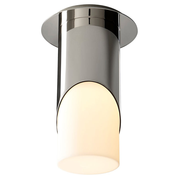 Oxygen Lighting Ellipse Lg Acrylic 2700K Ceiling Mount, Pol Nickel