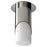 Oxygen Lighting Ellipse Lg Glass 3500K Ceiling Mount, Pol Nickel - 3-354-35120