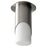 Oxygen Lighting Ellipse Lg Glass 4000K Ceiling Mount, Satin Nickel - 3-354-40124