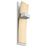 Oxygen Lighting Dario 4000K Sconce, White/Aged Brass - 3-400-40640