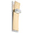 Oxygen Lighting Dario 4000K Sconce, White/Aged Brass
