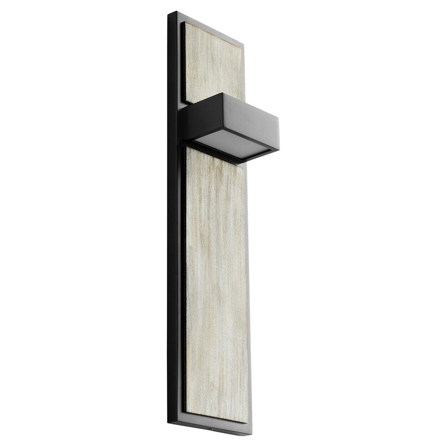 Oxygen Lighting Guapo 2700K Sconce, Black/Oak - 3-401-271541