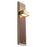 Oxygen Lighting Guapo 2700K Sconce, Aged Brass