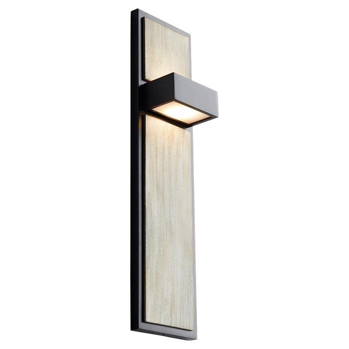 Oxygen Lighting Guapo 3500K Sconce, Black/Oak