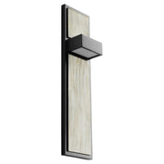 Oxygen Lighting Guapo 4000K Sconce, Black/Oak - 3-401-401541