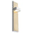 Oxygen Lighting Guapo 4000K Sconce, White/Aged Brass