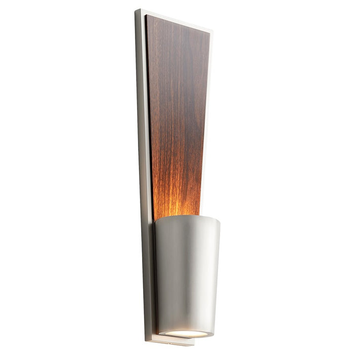 Oxygen Lighting Favero 2700K Sconce, Satin Nickel