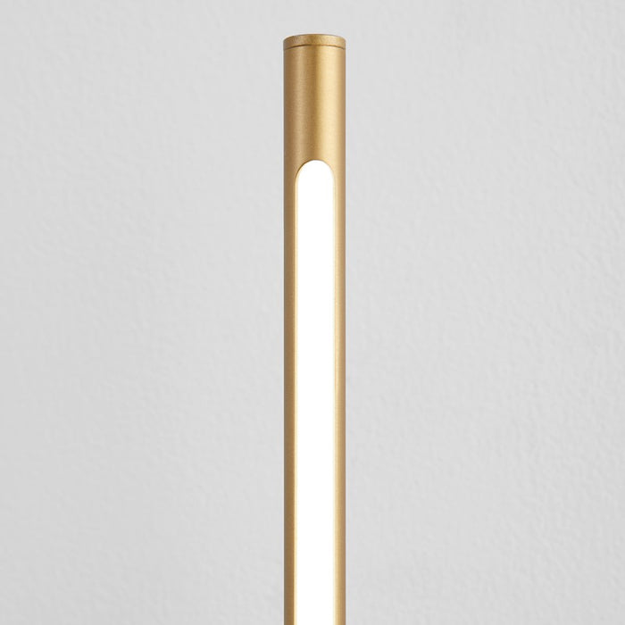 Oxygen Lighting Palillos 1 Light Sconce, Aged Brass