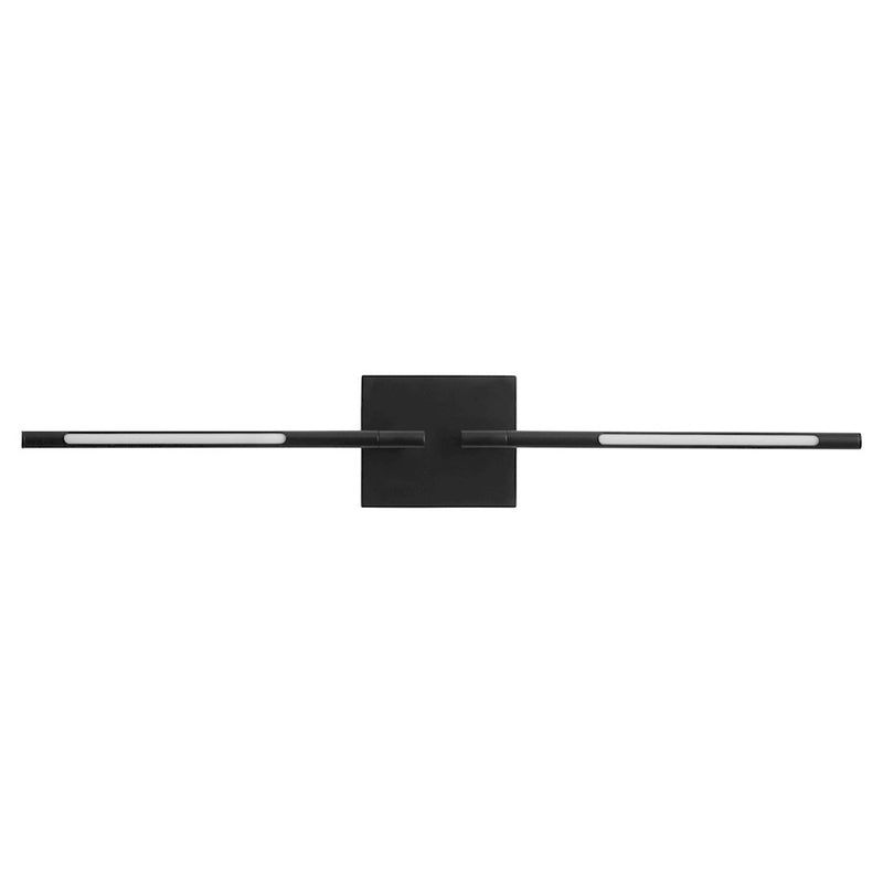 Oxygen Lighting Palillos 2 Light Sconce, Black