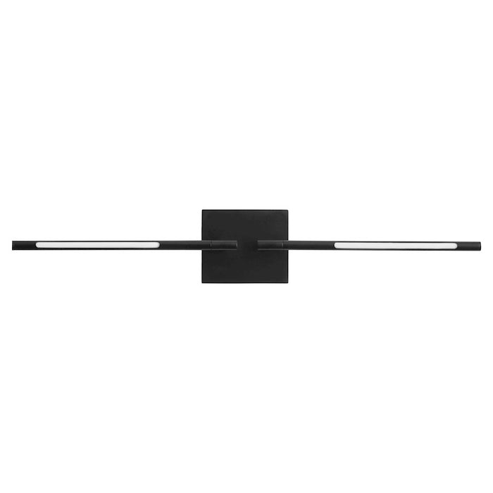 Oxygen Lighting Palillos 2 Light Sconce, Black