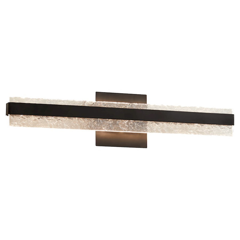Oxygen Lighting Antares 1 Light 24" Vanity, Black
