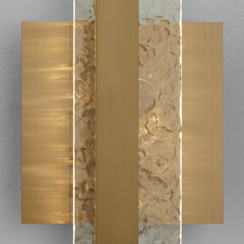 Oxygen Lighting Antares 1 Light 24" Vanity, Aged Brass