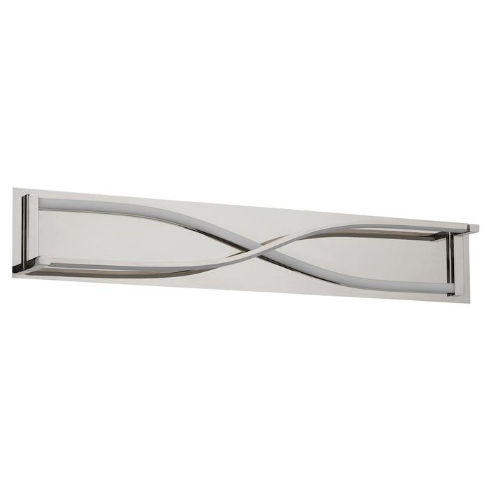 Oxygen Lighting Hyperion 2 Light 34" Vanity, Polished Nickel - 3-5007-20