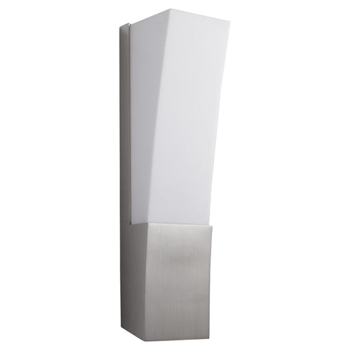Oxygen Lighting Crescent 120V 2700K Dim Sconce, Satin Nickel - 3-512-2724